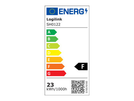 LogiLink Plafonnier LED WiFi Smart, compatible Tuya, blanc