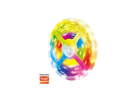 LogiLink Ruban LED RGB Wi-Fi Smart, autocollant, 5 m