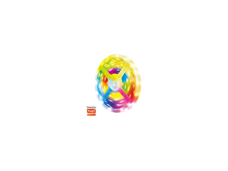 LogiLink Ruban LED RGB Wi-Fi Smart, autocollant, 5 m
