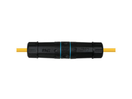 LogiLink Connecteur de câble extérieur, cat.6A/7/7A/8, noir