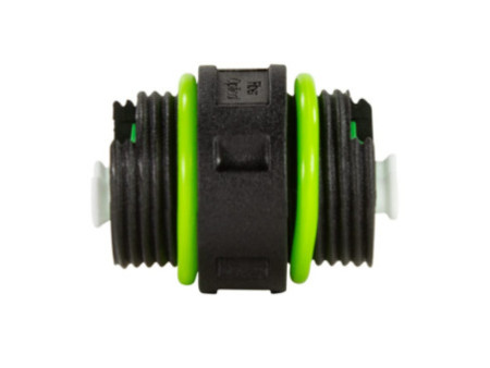 LogiLink Coupleur fibre optique avec 2 manchons de câble