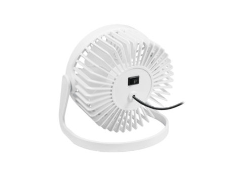 LogiLink Ventilateur de bureau USB, 30 dB, blanc