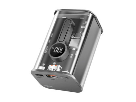LogiLink Powerbank avec écran, 10.000 mAh, noir