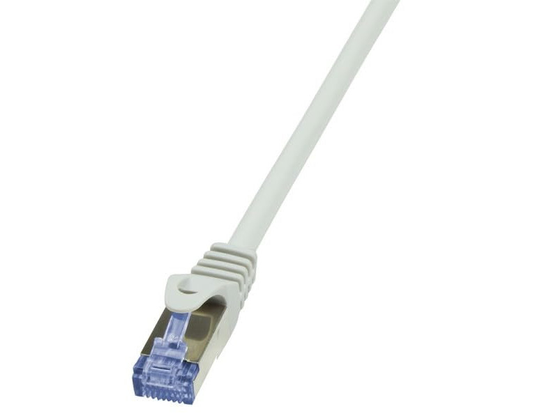 LogiLink Câble Patch, Cat. 6A, S/FTP, 40,0 m, gris
