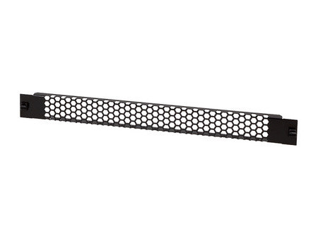 LogiLink Panneau d'aération 19', sans outil, 1 U, gris clair