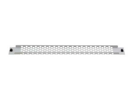 LogiLink Panneau d'aération 19', sans outil, 1 U, gris clair