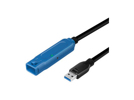 LogiLink Câble de rallonge actif USB 3.2 Gen1, 20 m