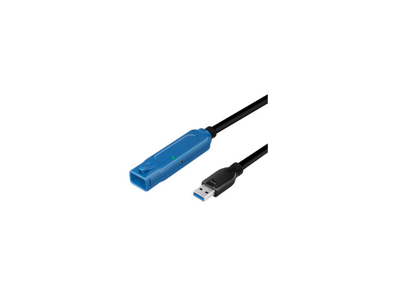 LogiLink Câble de rallonge actif USB 3.2 Gen1, 20 m