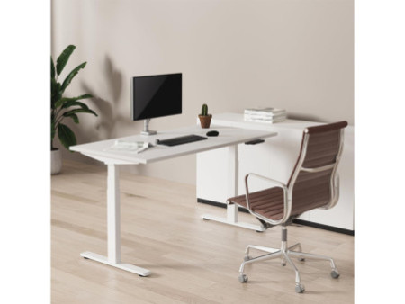 LogiLink Piètement de bureau,hauteur réglable électriquement