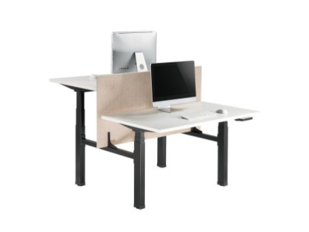 LogiLink Piètement de bureau, électrique, Face-to-Face