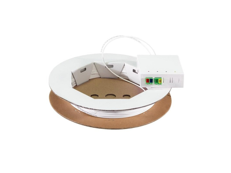 LogiLink Boîte d'épissure FTTH, câble de pose 20 m, blanc