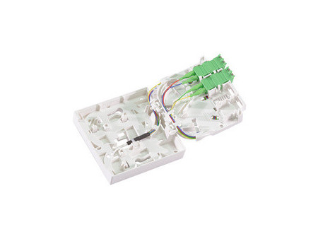 LogiLink Boîte d'épissure FTTH, câble de pose 30 m, blanc