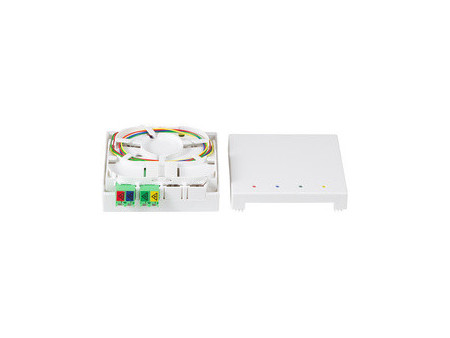 LogiLink Boîte d'épissure FTTH, câble de pose 40 m, blanc