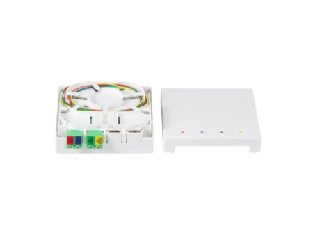 LogiLink Boîte d'épissure FTTH, câble de pose 50 m, blanc