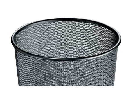 herlitz Corbeille à papier Manhattan, 18 litres, noir