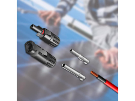 LogiLink Set de fiches pour panneau solaire, PVC