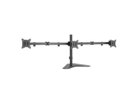 LogiLink Support triple écran avec socle, noir,