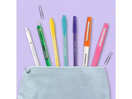 Paper:Mate Stylo à bille FlexGrip Ultra Pastel, blister de 5