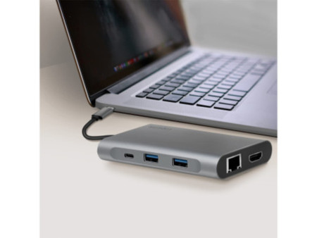 LogiLink Docking station USB 3.2 (gén.1), USB-C, 8 ports