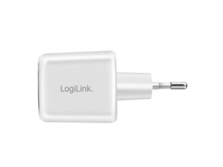 LogiLink Set de chargeurs rapides double USB, blanc