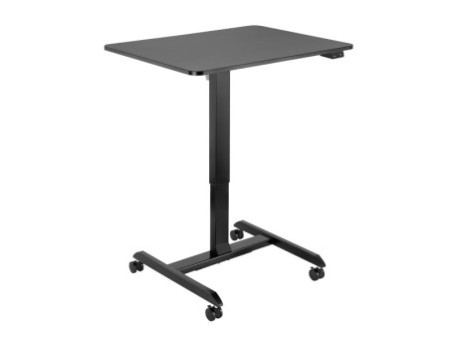 LogiLink Bureau d'ordinateur réglable, électrique, noir