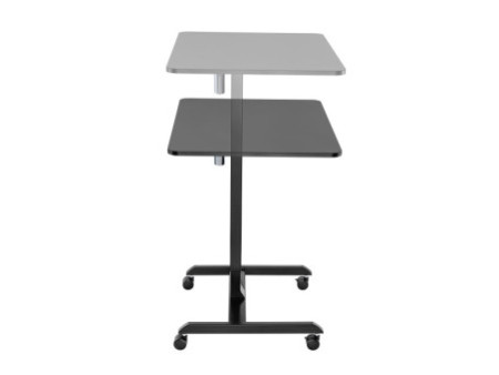 LogiLink Bureau d'ordinateur réglable, électrique, noir