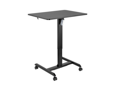 LogiLink Bureau d'ordinateur réglable, électrique, noir