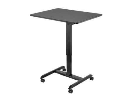 LogiLink Bureau d'ordinateur réglable, électrique, noir