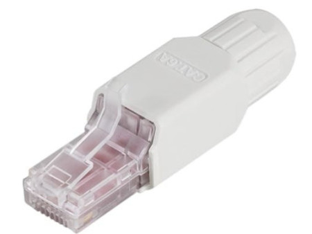 Connecteur RJ45 pour montage sur le terrain, cat. 6A
