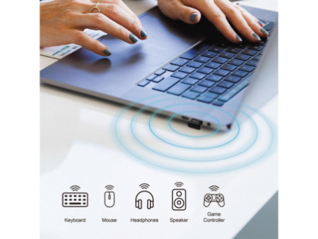 LogiLink Adaptateur USB - Bluetooth 5.3, noir