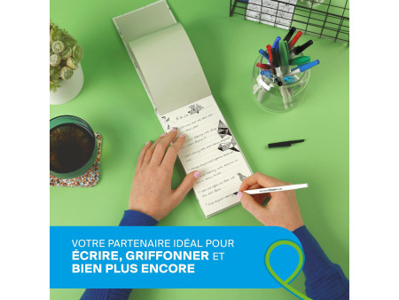 Paper:Mate Stylo à bille Kilometrico, boîte de 50, bleu