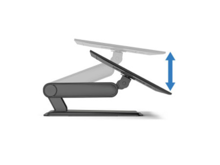 LogiLink Bras support pour écran tactile avec socle, noir