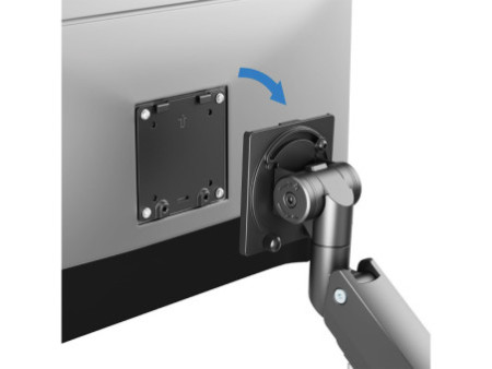 LogiLink Bras support pour écran, longeur: 526 mm, noir