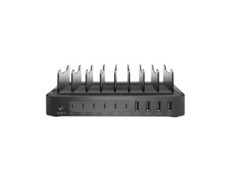LogiLink Station de chargement USB, 4 USB-A & 6 USB-C, 120 W