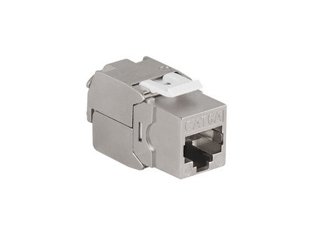 LogiLink Connecteur Keystone cat.6A, classe EA, blindé
