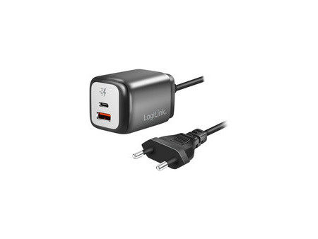 LogiLink Adaptateur double USB, USB-A & USB-C femelle