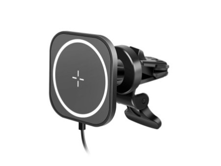 LogiLink Support magnétique de smartphone pour voiture, noir