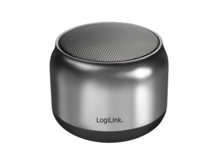 LogiLink Haut-parleur bluetooth V5.1, TWS, gris foncé/noir