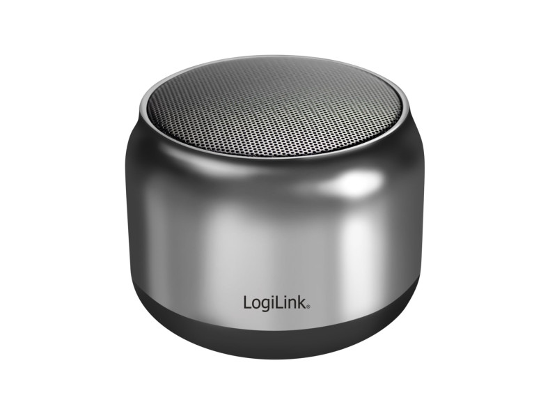 LogiLink Haut-parleur bluetooth V5.1, TWS, gris foncé/noir