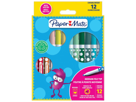 Paper:Mate Feutre Kids Colouring, blister de 12