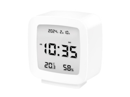 LogiLink Réveil digital, blanc