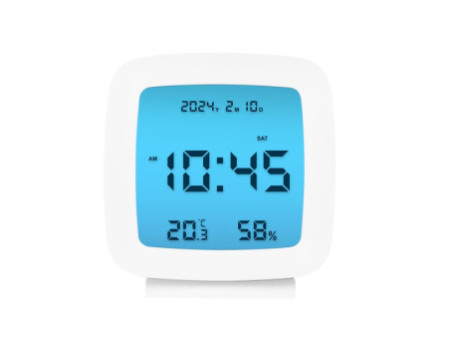 LogiLink Réveil digital, blanc