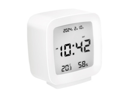 LogiLink Réveil digital, blanc