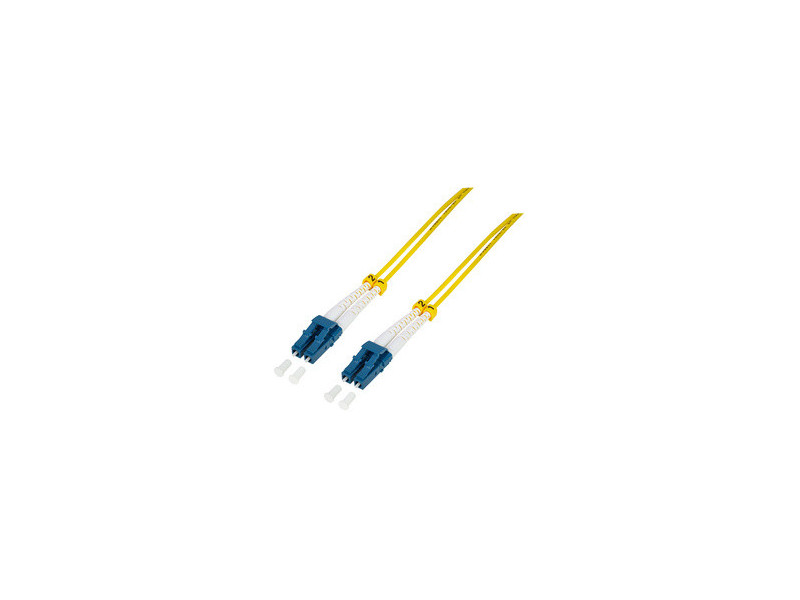 LogiLink Câble patch fibre optique, 2x Duplex LC, OS2, 30 m