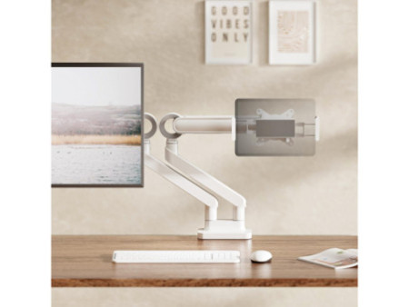 LogiLink Support de smartphone/tablette/PC, blanc