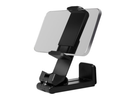 LogiLink Support pour smartphone, à pince, pliable, noir