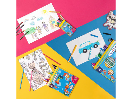 Paper:Mate Feutre Kids Colouring, blister de 12