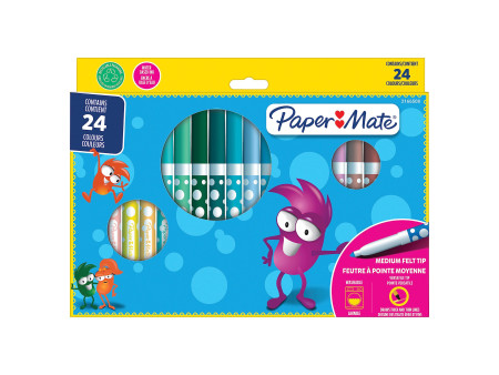 Paper:Mate Feutre Kids Colouring, blister de 24
