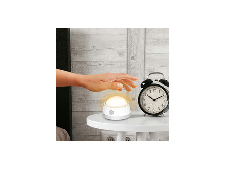 LogiLink Veilleuse LED avec détecteur mouvement & crépuscule