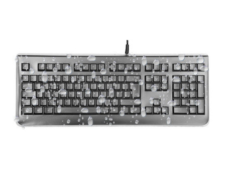 KEY-Protect Clavier étanche, AZERTY, noir